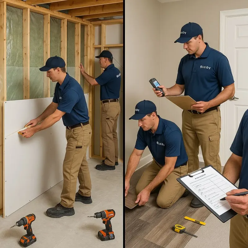 Repairs and Reconstruction process in Upper Pohatcong, NJ